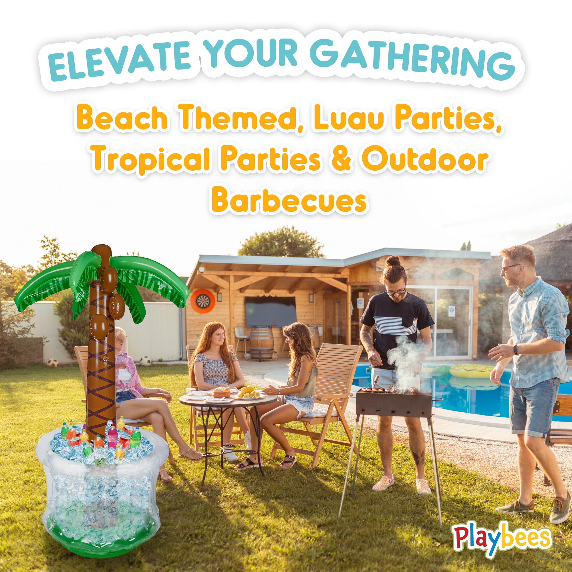 Inflatable Palm Tree Cooler 60