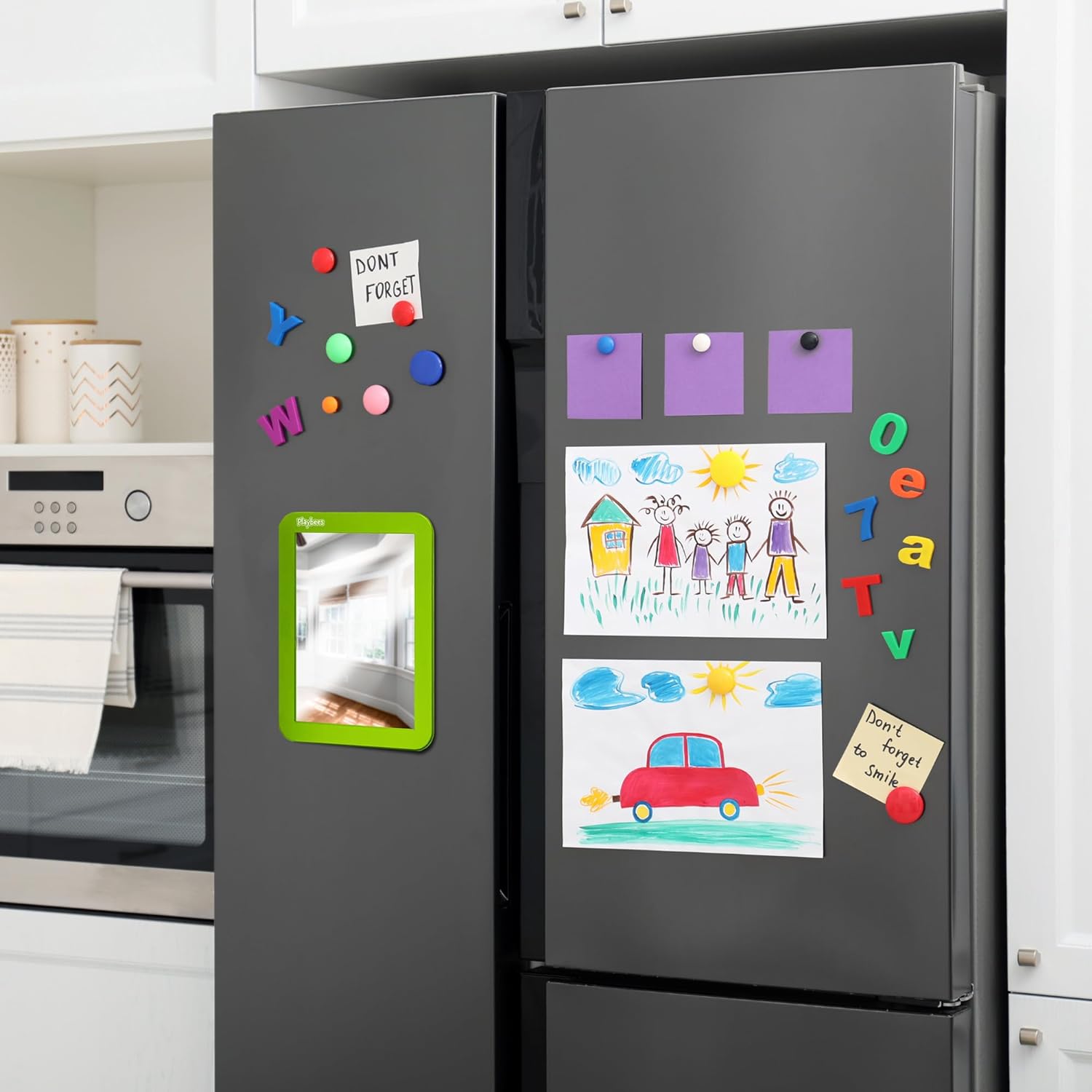 Magnetic Locker Mirror - 2 Pack 5