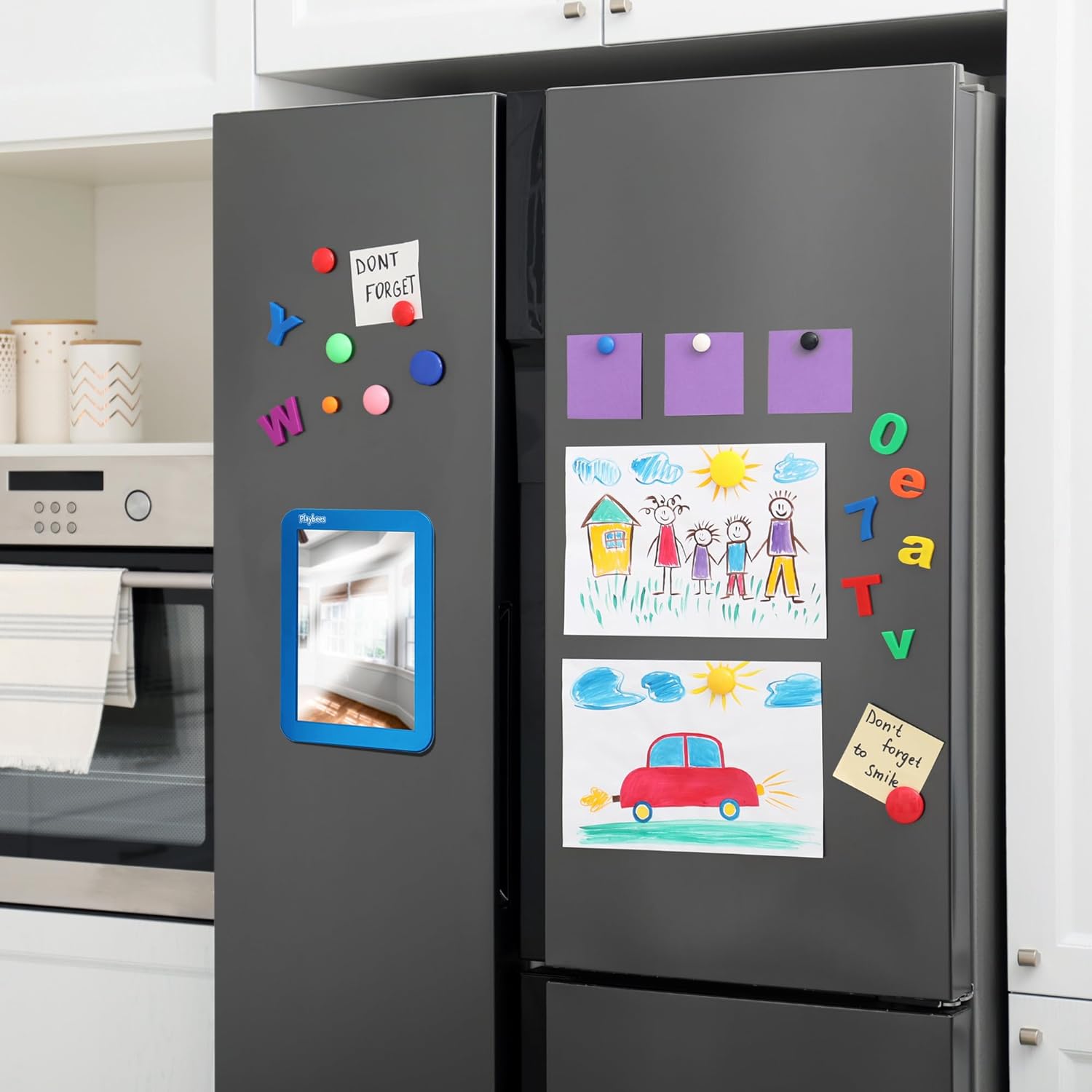 Magnetic Locker Mirror - 2 Pack 5