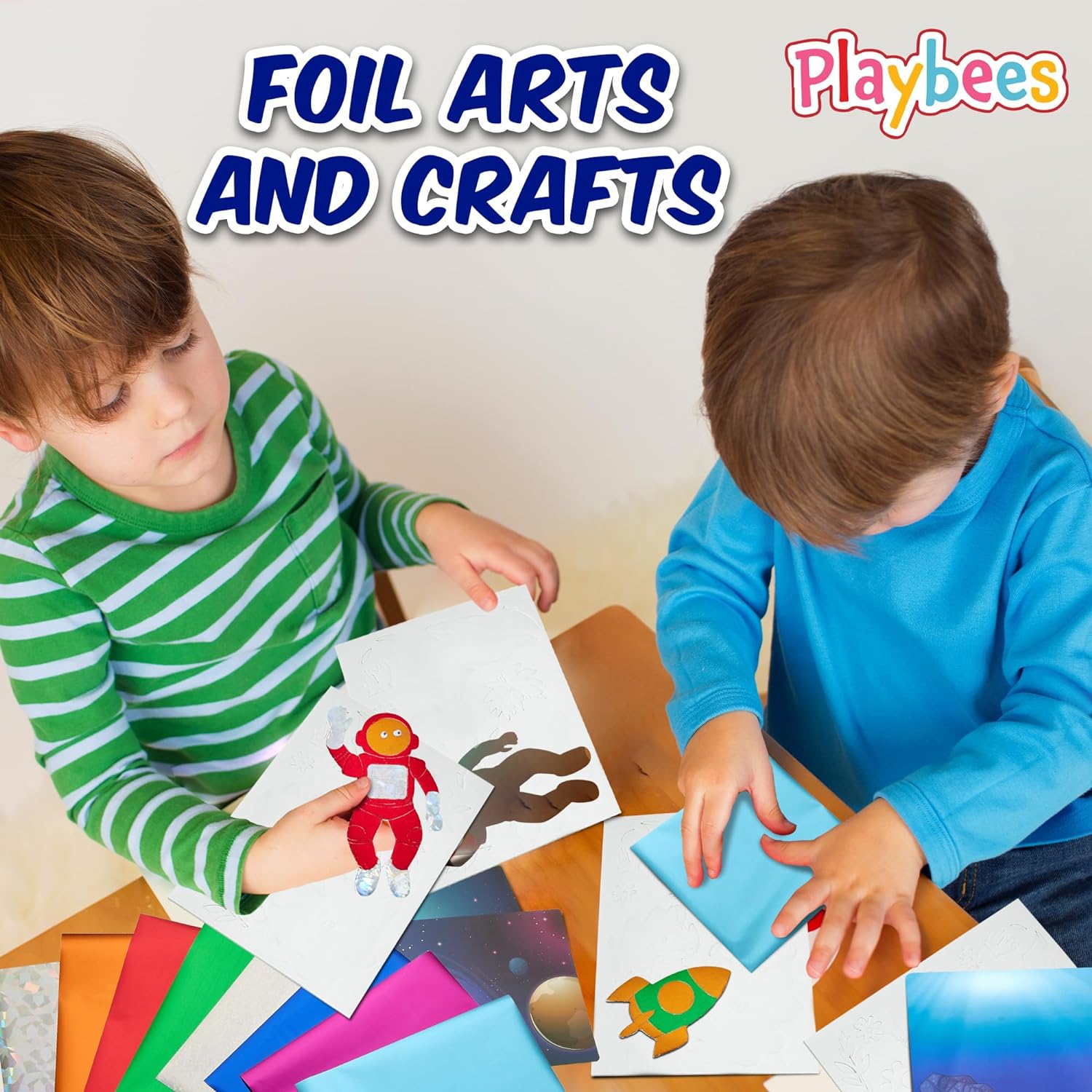 Foil Fun Outer Space - Preschool Arts and Crafts Kit for Kids -  for kids aged 4 to 9