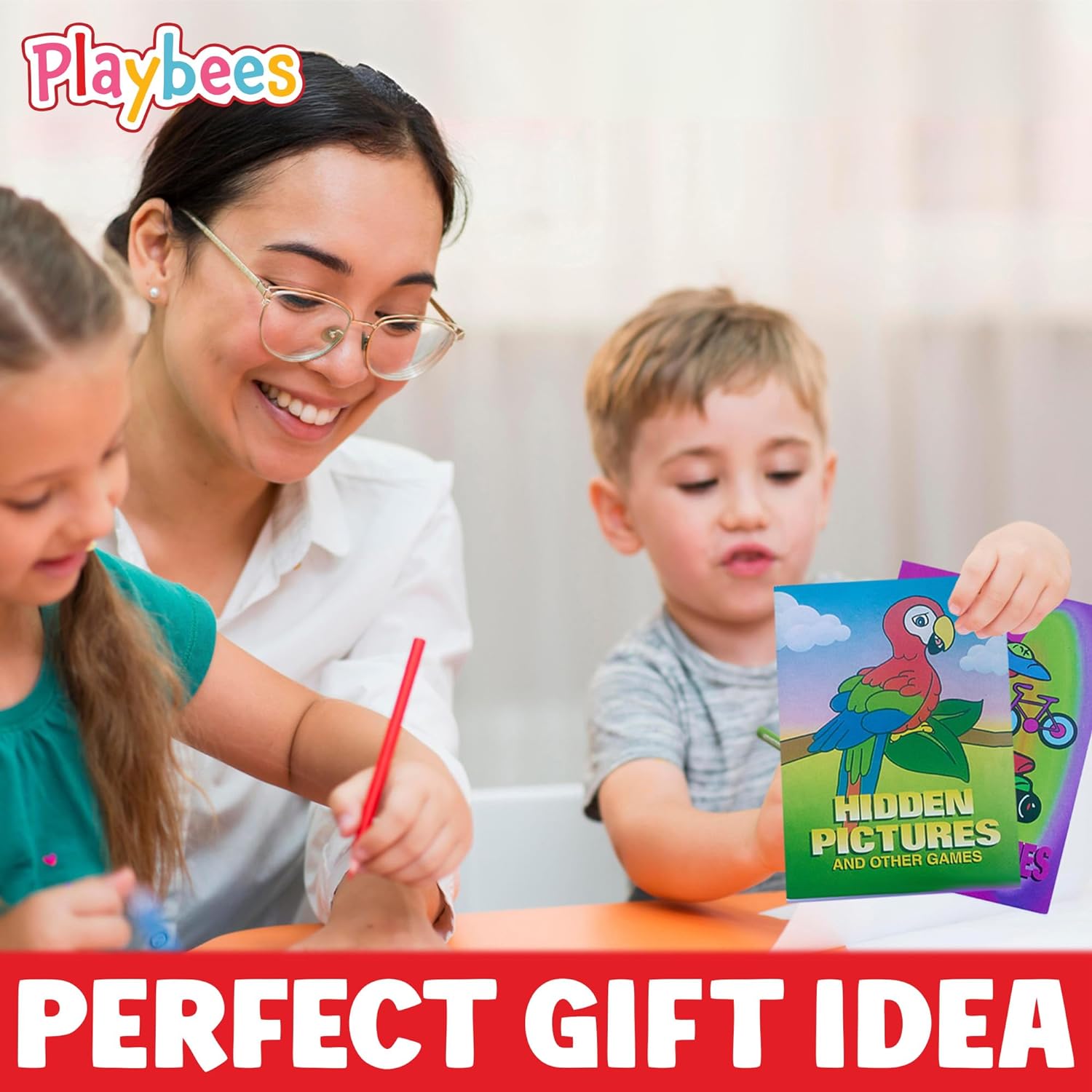 Mini Game Books for Kids - 48 Pack - Assorted Educational Brain Games Booklets - Ages 3+