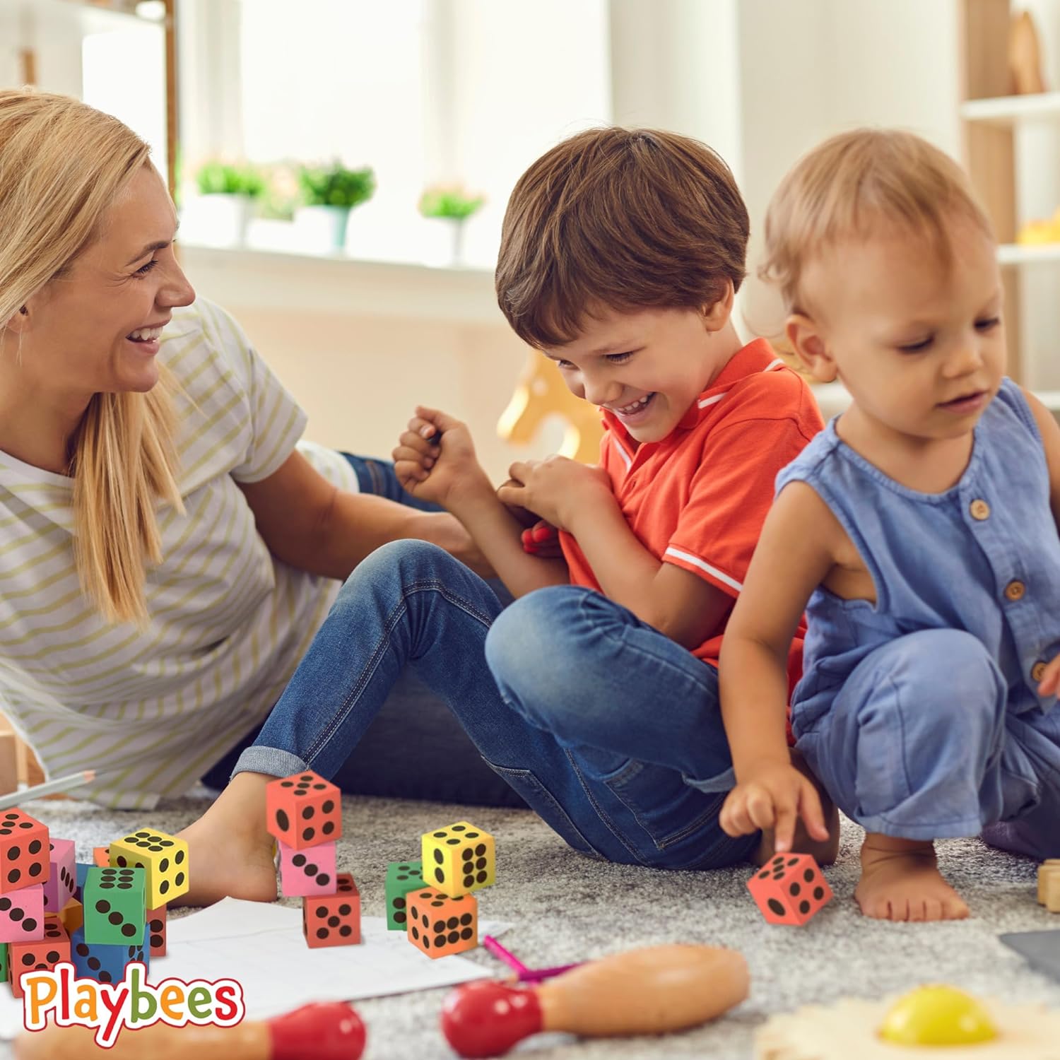 Foam Dice Set - 36 Pack - Classic Colors to Ignite Imaginations, Perfect for Gifts and Parties