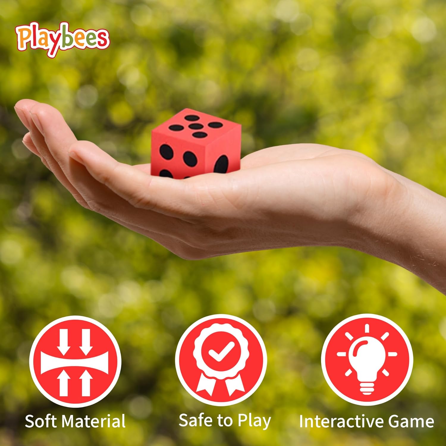 Foam Dice Set - 36 Pack - Classic Colors to Ignite Imaginations, Perfect for Gifts and Parties