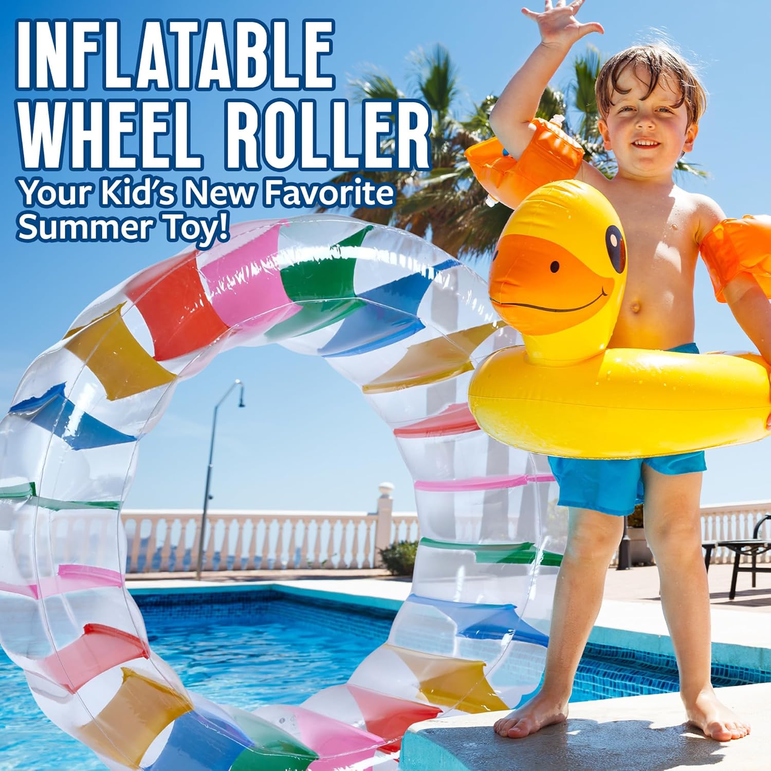 Giant Inflatable Wheel Roller 43