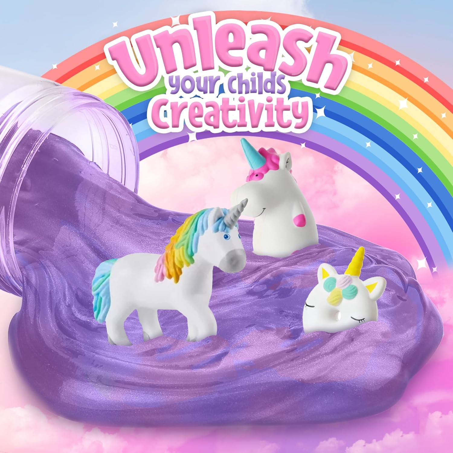 Purple Princess Slime Party Favors – 48 Pack Sensory Fun & Travel Size