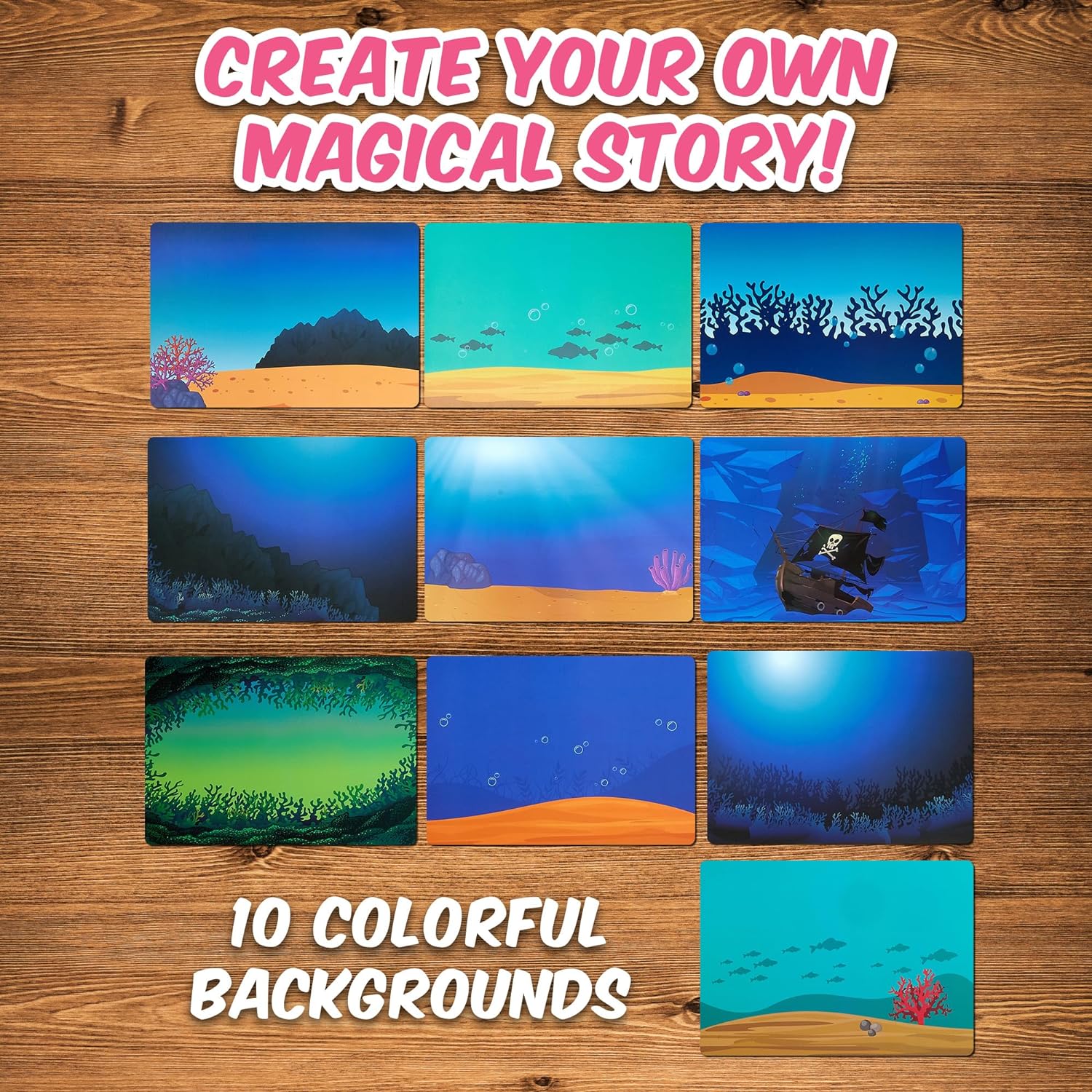 Foil Fun Sea Animals- Preschool Arts and Crafts Kit for Kids -  for kids aged 4 to 9